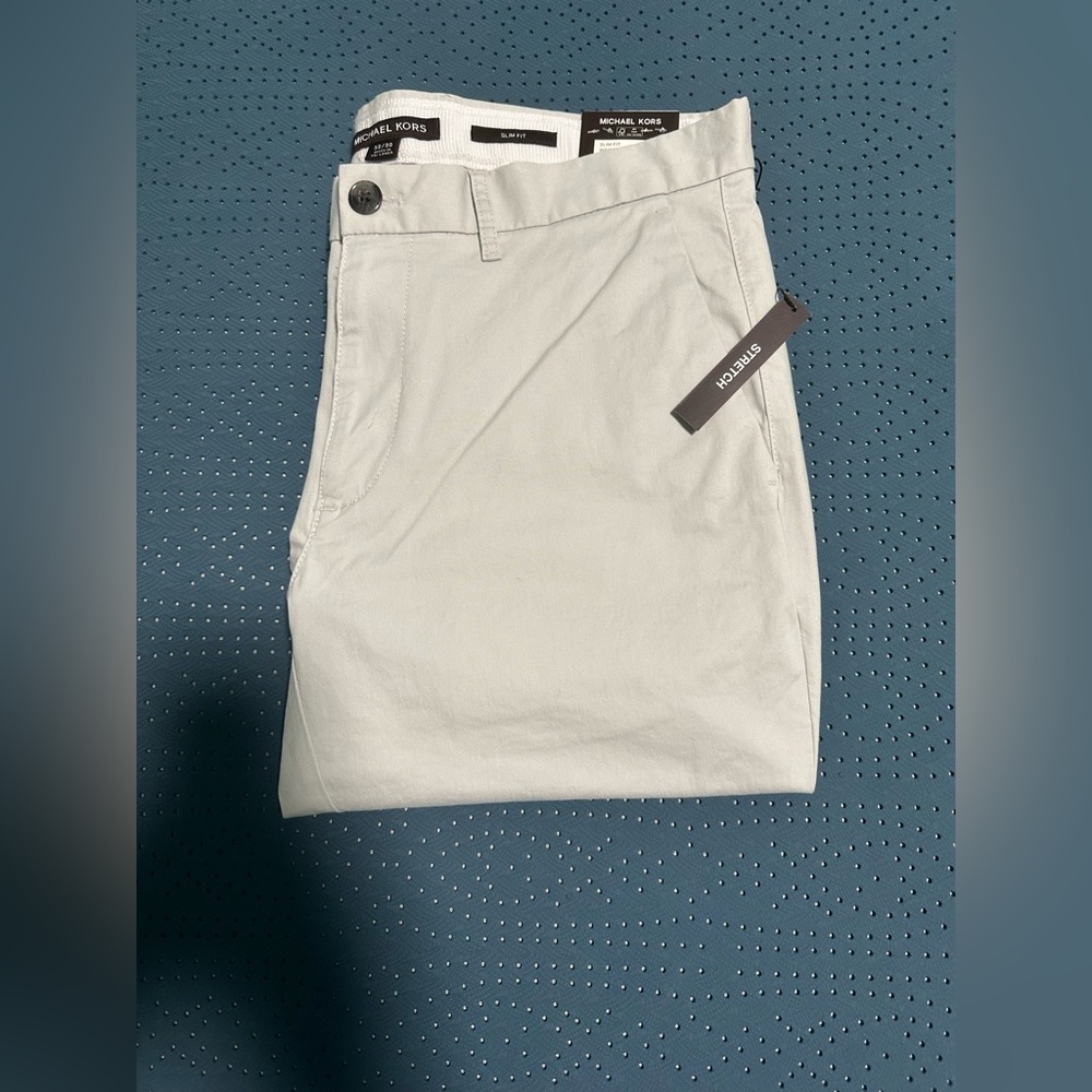 New Michael Kors pants size 32/30 slim fit cotton
